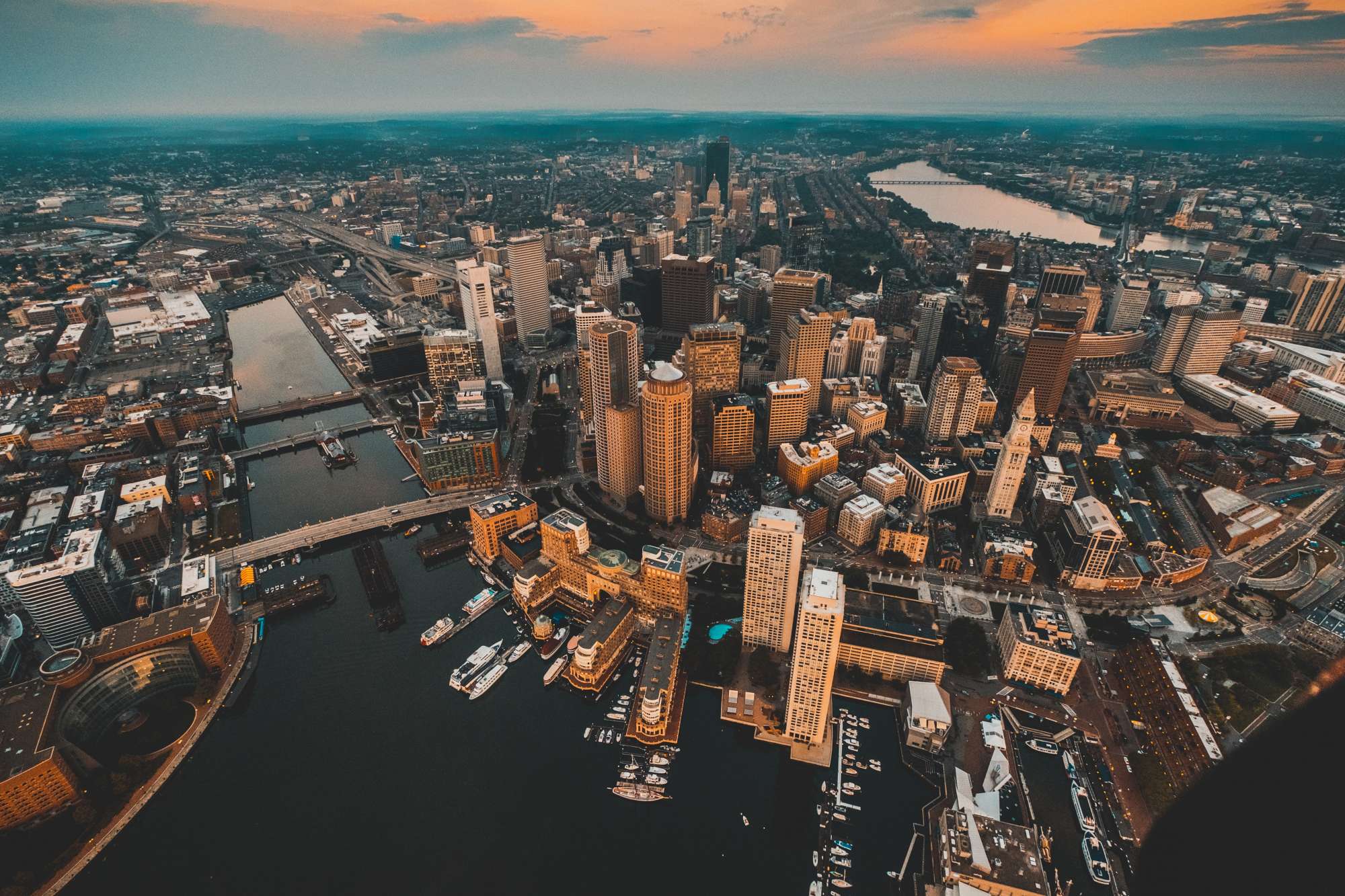 The city of Boston 